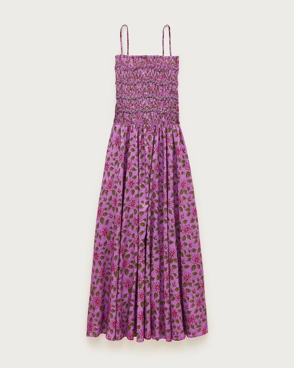 J. Crew Women's Wave Maxi Dress in Iris Floral Voile Bright Purple Size XXL NWT